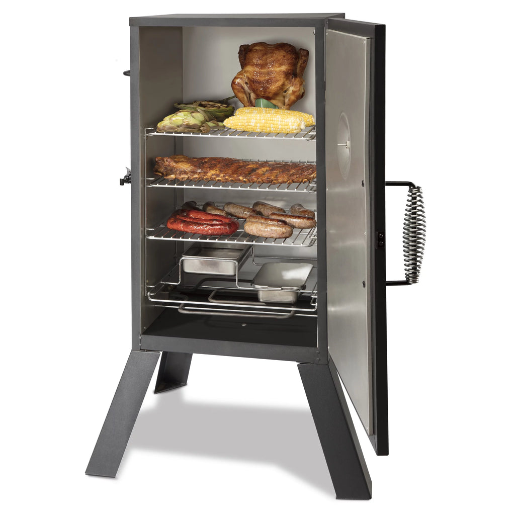 30-inch Vertical Analog Electric Outdoor Smoker, Black F5860