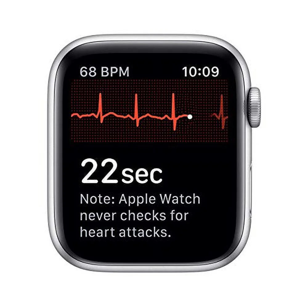 Apple Watch Series 5 GPS 44MM Silver Case White Sport Band L71026