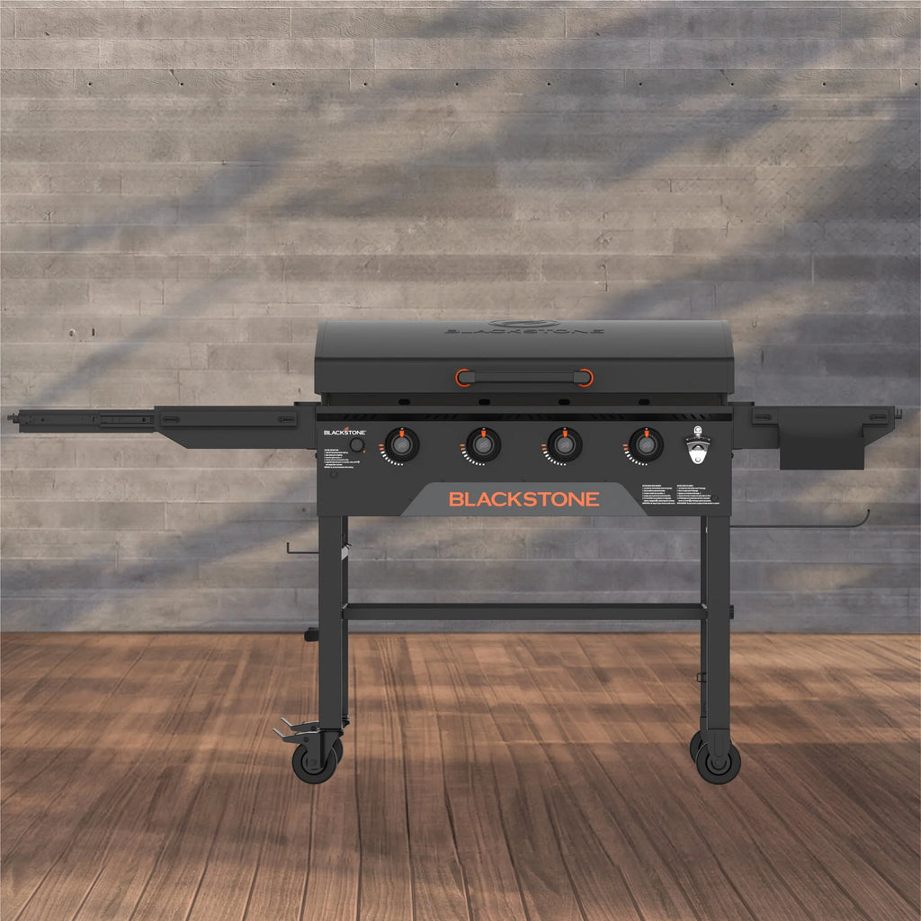 36” Griddle with Hood and Side Shelves V76097