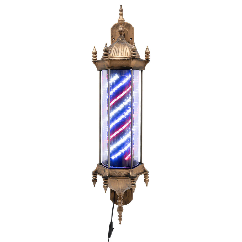 18W Rotating Barber Shop Pole Light L83962