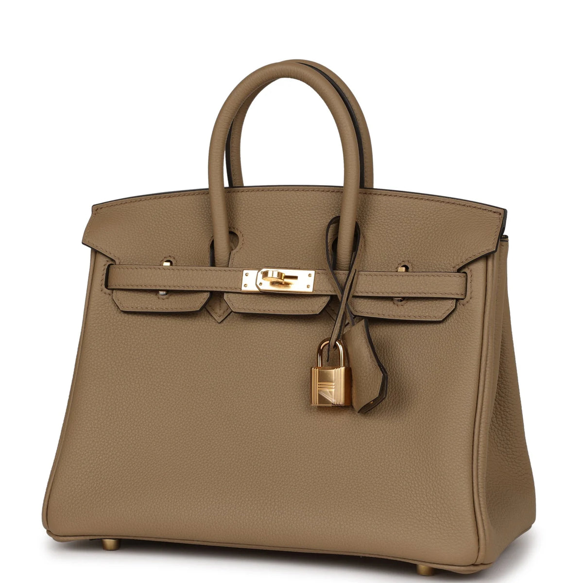 Beige Togo Leather Handbag P7454