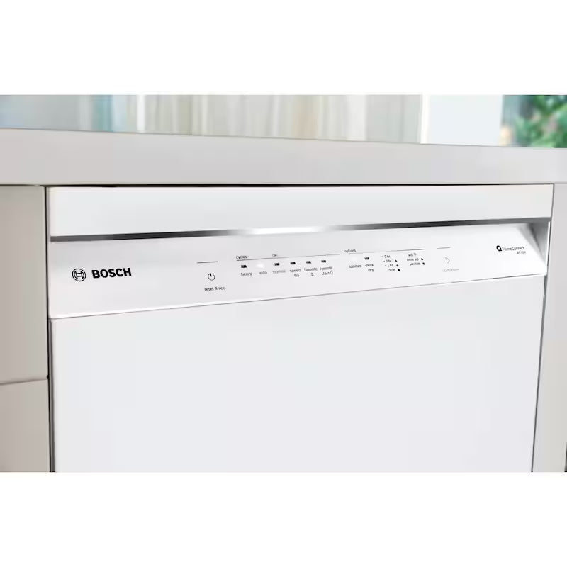 White 24 in. Dishwasher with Stainless Steel Tub and 3rd Rack W45781
