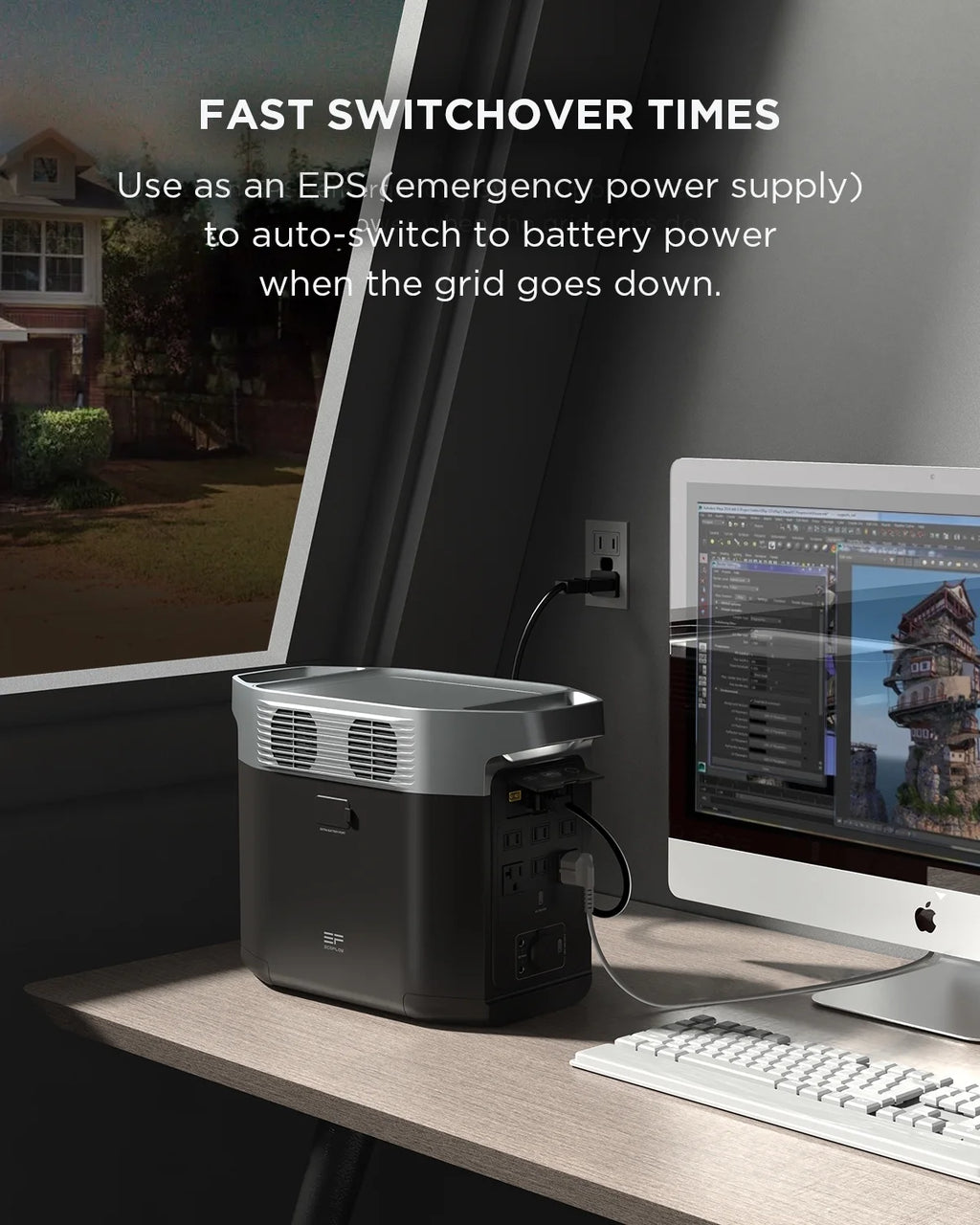 1024Wh 1800W Portable Power Station S709