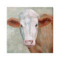 Brown White Cow Canvas Wall Art C4022