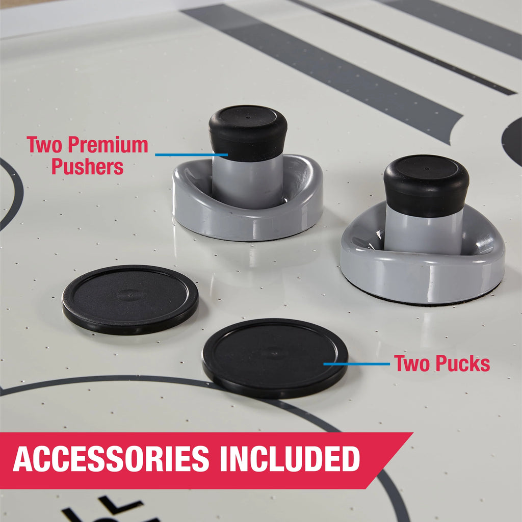 7' Air Powered Hockey Table with Pusher and Puck Set R42083