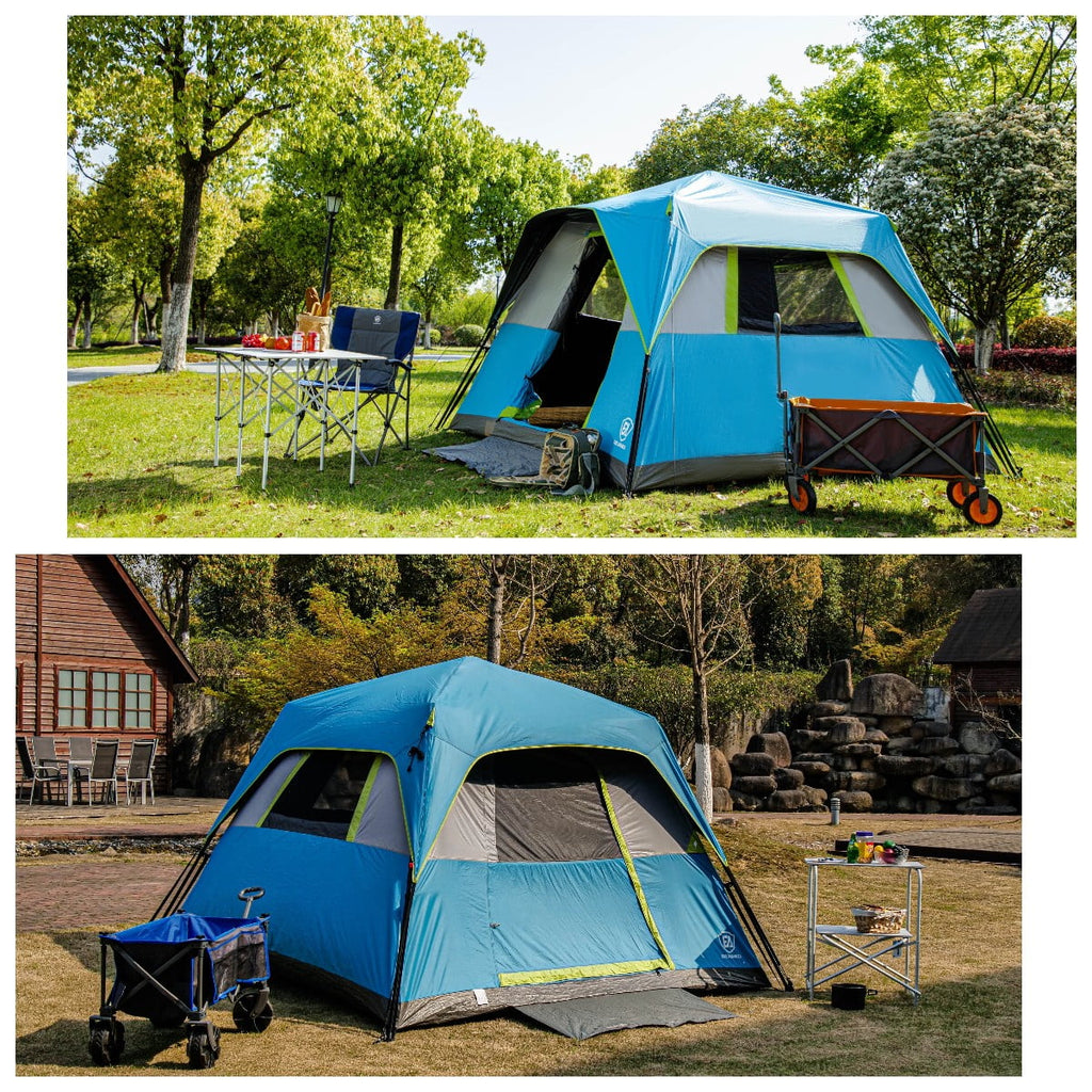 6 Person Blackout Camping Tent with Rainfly F22624