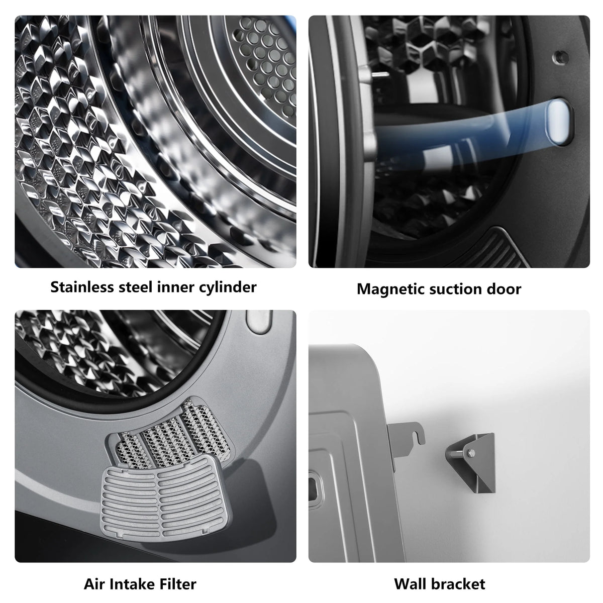 850W 1.5 cu. ft. Portable Compact Electric Laundry Dryer M21426