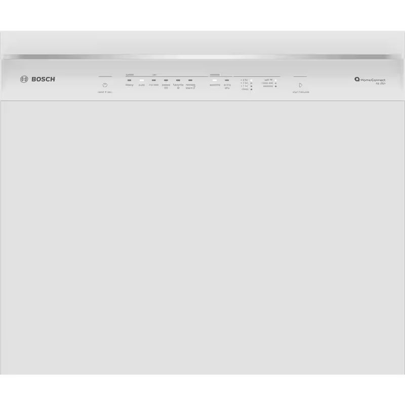White 24 in. Dishwasher with Stainless Steel Tub and 3rd Rack W45781